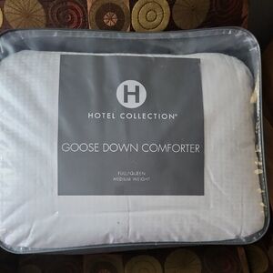 Hotel Collection Goose Down Comforter - Elegant White